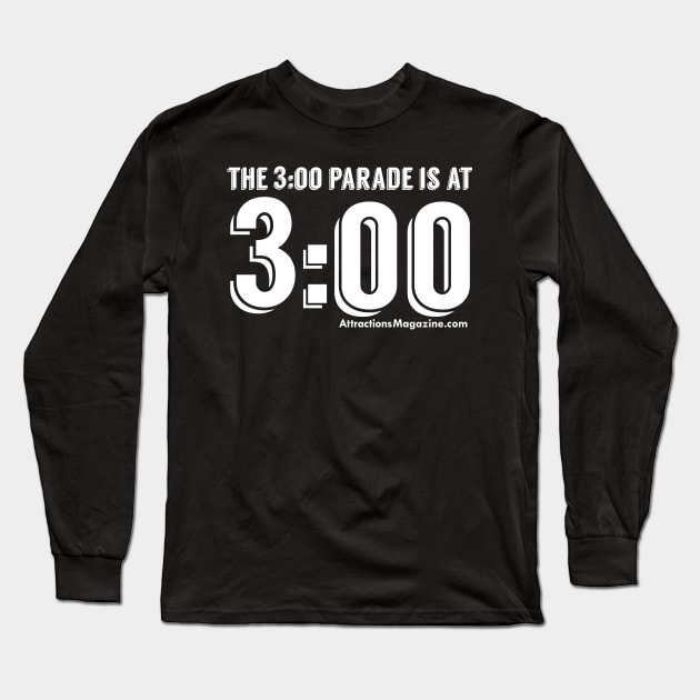 3 o'clock parade Long Sleeve T-Shirt by Attractions Magazine